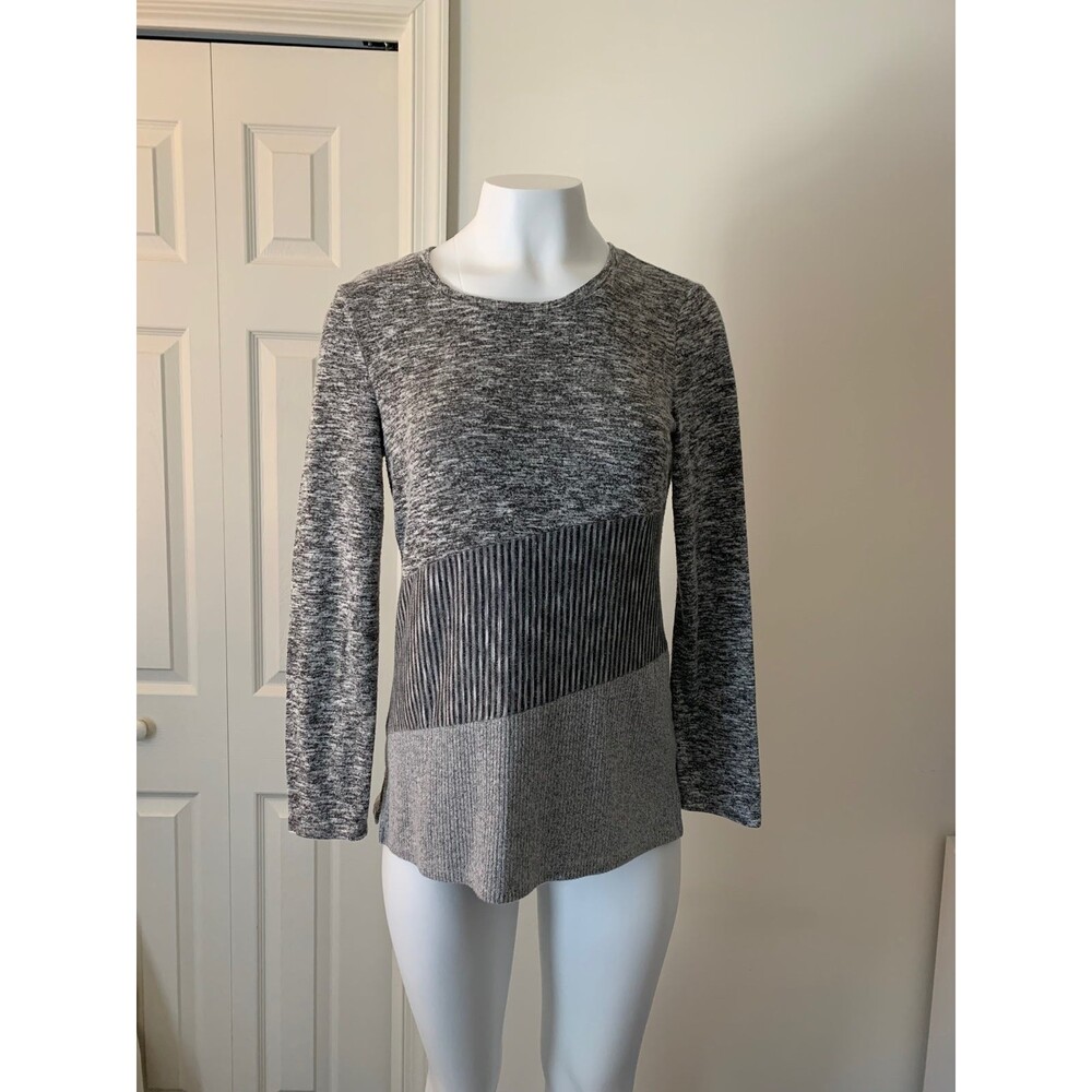 Chico's Mixed Pattern Tunic Top